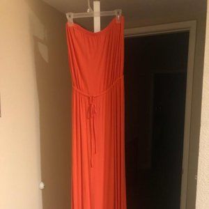 Orange Dress